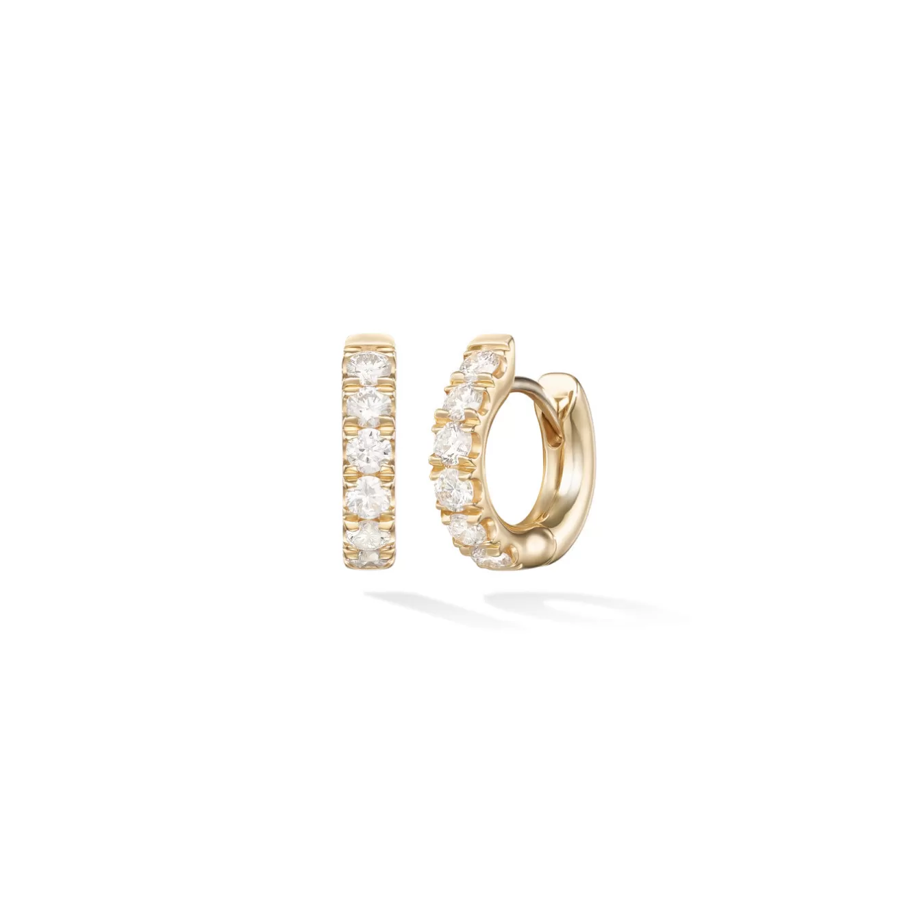 Earrings>Melissa Kaye CLARA HOOP Small
